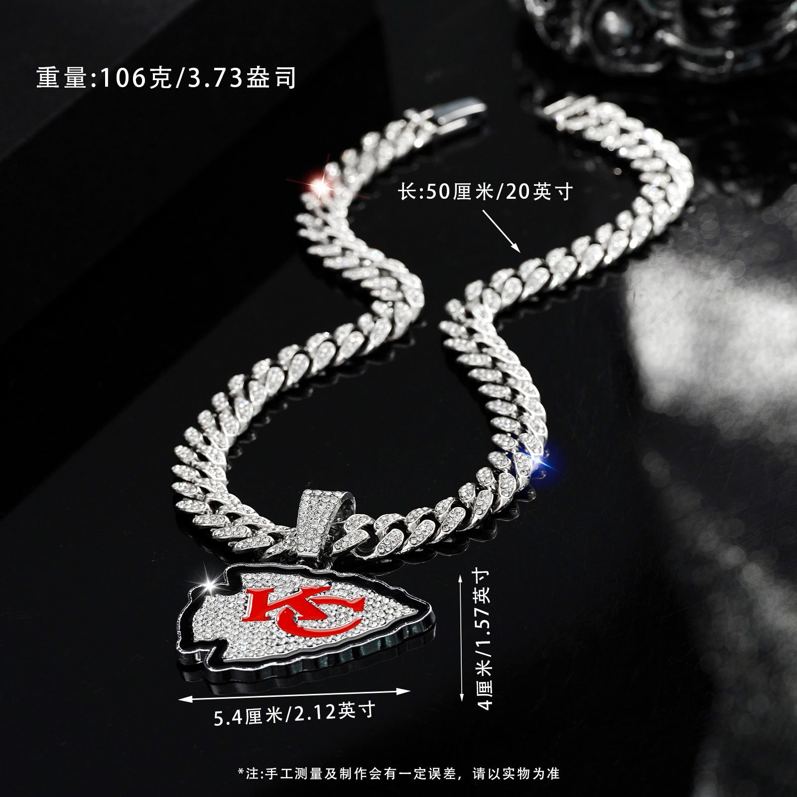Wholesale New Sporting Oil-Dropping Hip-Hop Cuban Chain